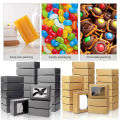 20/30/50Pcs Kraft Paper Candy Box Transparent PVC Window Soap Case Wedding Christmas Baby Shower Chocolate Gift Packaging Boxes. 