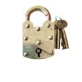 Heavy duty Desi Lock Full size door lock Gate lock. 
