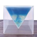 Extra Large Transparent Pyramid Silicone Candle Mold, 1 Pyramid Silicone Mold + 1 Plastic Frame, Flash Resin Mold for Pyramid Cube Candle Mold, Epoxy Resin High Quality Silicone Mold, Perfect for Home, Wedding and Party Decoration!. 