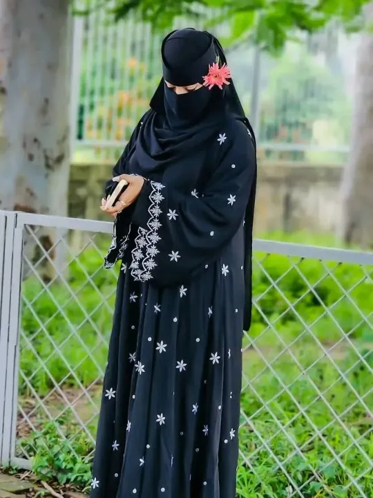 Abaya%20borka%20(Star%20Borka)%20With%20(Koti+Inner+Belt+Hijab)%20Dubai%20Charry%20Georget%20Stylish%20Embroidery%20Work%20Party%20Borka%20For%20Women%20-%20Image%206