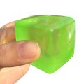 Squishy Ice Cube Maltose Fidgets Toys Soft Mochi Anti Stress Squeeze Toy Transparent Square Decompression for Friend Adult.