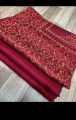 Winter Pashmina Wool 3 Piece Unstiched suit for Women/Girls. 