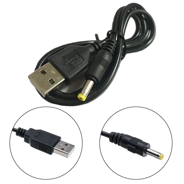 1pcs%2080cm%205V%20USB%20To%20DC%20Power%20Charging%20Cable%20Charge%20Cord%204.0x1.7mm%20Plug%205V%201A%20Power%20Charging%20Cable%20for%20PSP%201000/2000/3000%20-%20Image%202
