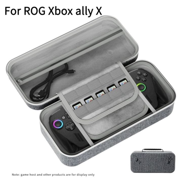 Hard%20Shell%20Carrying%20Bag%20Shockproof%20Mesh%20Pocket%20EVA%20Hard%20Case%20Water%20Resistant%20Anti-Scratch%20Storage%20Bag%20for%20ROG%20Xbox%20Ally%20X/Ally%20-%20Image%202
