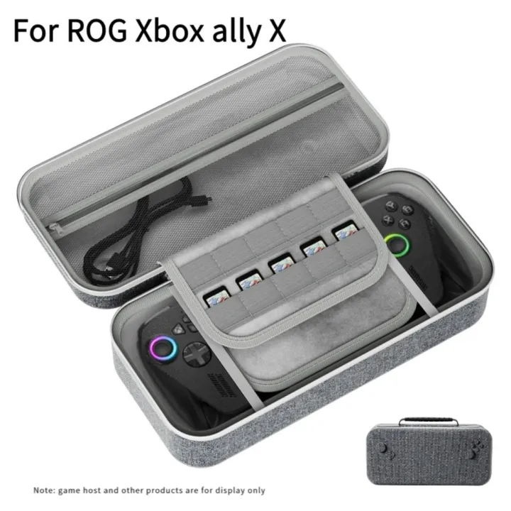 Hard%20Shell%20Carrying%20Bag%20Shockproof%20Mesh%20Pocket%20EVA%20Hard%20Case%20Water%20Resistant%20Anti-Scratch%20Storage%20Bag%20for%20ROG%20Xbox%20Ally%20X/Ally%20-%20Image%202