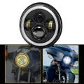 7 inch Motorcycle LED Headlight For Harley Ultra Classic Electra Glide Street Fat Boy Road King Yamaha Honda Motorbik Headlamp. 