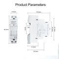 Smart Life ZigBee Switch Breaker 20A Din Rail Energy Monitor Meter Timer App Control Support ZigBee2MQTT Alexa  Home. 