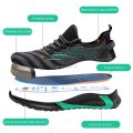Men Work Safety Shoes Anti-puncture Working Sneakers Male Indestructible Work Shoes Men Boots Lightweight Men Shoes Safety Boots. 