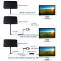 4K TV Antenna 1080P DVB-T2 Booster HD For Global Digital TV RV outdoor 50Miles Car Antenna Indoor TV FM Radio Channel Tv Antenna. 
