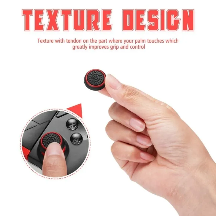 4PCS/10PCS%20Non-slip%20Silicone%20Analog%20Joystick%20Thumbstick%20Thumb%20Stick%20Grip%20Caps%20Cases%20for%20PS3%20PS4%20PS5%20Xbox%20360%20Xbox%20One%20Controller%20-%20Image%203
