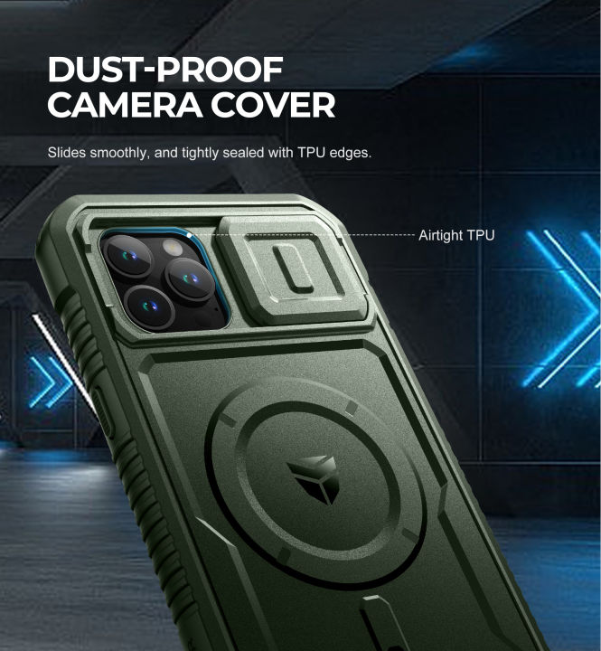 For%20iPhone%2013%20Pro%20Max%20Full%20Body%20Rugged%20Armor%20Shockproof%20Magnetic%20Case%20with%20Camera%20Cover%20and%20Built-in%20Screen%20Protector%20Kickstand%20-%20Image%202