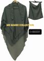 3-Layer Ready-to-Wear Khimar with Niqab – Chiffon Set. 