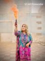 Color smoke bom Fast all over BD wedding holud photography. 