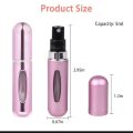 2 Pcs Of Mini Pocket Perfume Spray Bottle-5ml. 