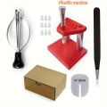 Watch Hand Needle Remover Presser Portable Wristwatch Plunger Puller Accurate Parts Watchmaker Repair Fittings Tools Red Machine.
