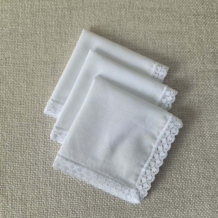 25CM/9.84IN,%206PCS%20Thin%20Pure%20Cotton%20Fabric%20Lace%20Handkerchief%20Wedding%20Decoration%20Home%20Ornament%20Bag%20Decoration%20Handkerchief%20Solid%20C%20-%20Image%205