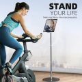 Oatsbasf Tablet Stand Height Adjustable Tablet Floor Holder for iPad/for iPad Pro/for iPhone/for Samsung/or 4.7-12.9'' Devices.