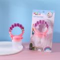 Nechibaby- Baby Fruit Feeder Pacifier Teething Toys Fresh Food Feeder Infant Fruit Teething Toy Silicone Pouches for Toddlers Kids Boy Girl. 