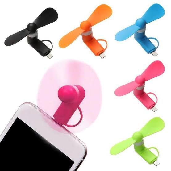 USB MOBILE PORTABLE FAN 
IPHONE/TYPE C/ANDROID JACK AVAILABLE 
ONLy
