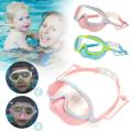 Swim Goggles with Nose Cover Wide Field Of View Diving Mask Anti-Fog Anti-Leak ,Toddler Swimming Goggles For Kids Ages 3-15. 