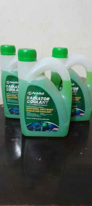 Car radiator coolant Nasa anti rust anti boiler coolant 1 liter bottle