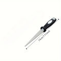 Diamond sharpening stone with one stone and two birds, double-sided flat and curved design, easy to grip handle Knife Sharpener.