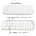 1PC Silicone Soap Holder Multifunctional Kitchen Sink Soap Dish Sponge Tray Counter Caddy Organizer for Dish Soap Dispenser. 