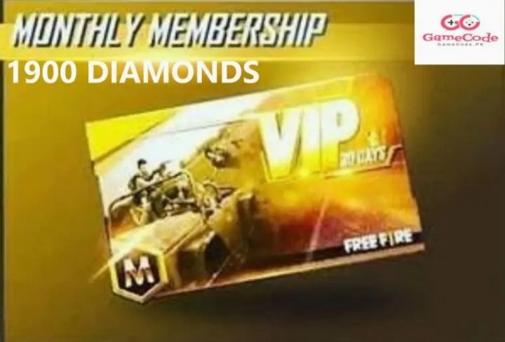 FREE FIRE MONTHLY MEMBERSHIP