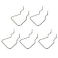 5Pcs Pegboard Plier Holders Stainless Steel Double Loop Pegboard Hooks Accessories Shelving Display Hooks for Store. 