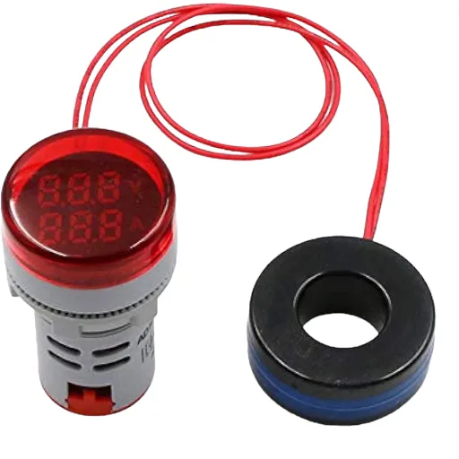 "Digital%20Voltmeter%20and%20Ampere%20meter%202in1%20%7C%7C%20Round%20AC%20Volt-Ampere%20Meter%20%7C%7C%201V-500V%201A-100A%20Voltage-Current%20Tester%20%7C%7C%20Mini%20LED%20Panel%20Meter%20%7C%7C%20Volt-Amp%20Tester%20%7C%7C%20Accurate%20Voltage-Current%20Measurement%20%7C%7C%2022mm%20Digital%20Indicator%20%7C%7C%20Electrical%20Measuring%20Instrumen%20-%20Image%204