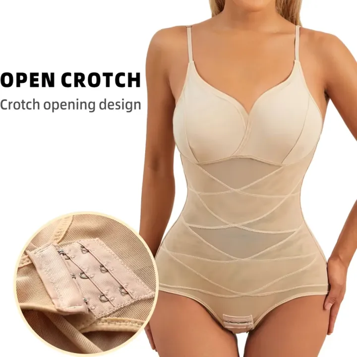 Girdles%20for%20Women%20Sculpting%20Bodysuit%20Cross%20Compression%20ABS%20Shaping%20Slimming%20Shapewear%20Full%20Body%20Shaper%20Tummy%20Control%20Faja%20Corset%20-%20Image%202