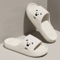 Fashion Women's Slippers Indoor Soft Sole Cartoon Bear Slides Bathroom EVA Outdoor Men Summer Beach Flip Flops Shoes Couple. 