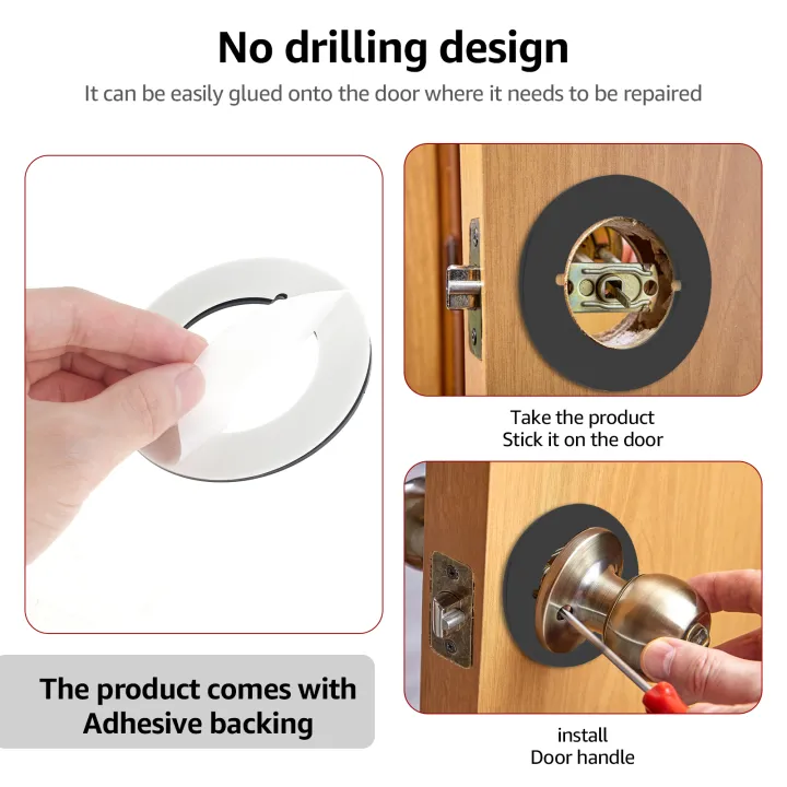 2%20Pcs%20Door%20Knob%20Plates%20Round%20Version%20Stainless%20Steel%20Door%20Reinforcement%20Plate%202-1/8"%20Inner%20Diameter%203-1/2"%20Outer%20Diameter%20Scar%20-%20Image%204