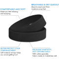3pcs Sweatproof Sports Headbands for Men and Women - Moisture-wicking Sweatband for Tennis, Basketball, Running, Gym, Workout.