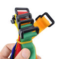 5pcs/lot Bicycle Handlebar Strap Holder Cycling Flashlight Tie Rope Bandages Universal Nylon Sticky Tie Fixed Items Bike Strap.