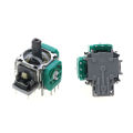 JCD 2 Pieces 3DS Analog Joystick Black Small Hole Mushroom Hat Thumb Sticks Rocker Caps For Switch Pro Controllers. 