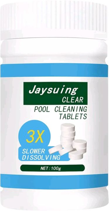 Pool Cleaning Tablet, Multifunction Effervescent Tablets for Swimming ...