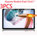 3PCS Tempered Glass For  Redmi Pad 10.6 inch Explosion-Proof Film Screen Protector for Redmi Pad 2022 Protective Film. 
