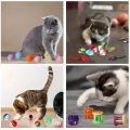 56pcs/28pcs/14pcs Cat Toys Mixed Pack. A Combination of Various Plastic Toys and Plush Toys Suitable for Multiple Cats To Play. 