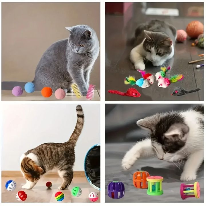 56pcs/28pcs/14pcs%20Cat%20Toys%20Mixed%20Pack.%20A%20Combination%20of%20Various%20Plastic%20Toys%20and%20Plush%20Toys%20Suitable%20for%20Multiple%20Cats%20To%20Play%20-%20Image%205