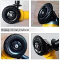Grinder Wheel Disc 4 Inch Wood Shaping Wheel Wood Grinding Shaping Disk For Angle Grinders Power Tools. 