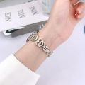 Metal Strap for Apple Watch Ultra 49mm 9 8 7 Band 45mm 41mm Women Stainless Steel Bracelet iWatch Series 6 5 4 SE 44mm 42mm 40mm. 