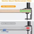 Monitor Arm reinforcement plate. 