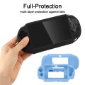 Silicone  Soft Protective Case Cover for PSV 2000 PS Vita 2000 Console Protector Skin Case. 