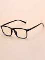 plain Black Glasses frame. 
