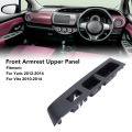 Front Armrest Upper Panel Right Hand Drive Side Ergonomic Door Window Switch Bezel Cover for Yaris Vitz Door Window Switch Bezel. 
