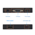VGA to HDMI-compatible Converter Monitor/PS3/PS4/HDTV/Blue-ray DVD 3.5mm Audio Micro USB Power, HDMI-compatible Output Adapter. 
