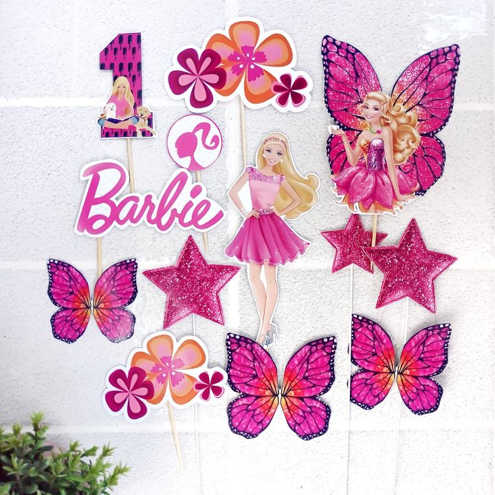 Barbie%20Girl%20Picture%20Cake%20Topper%20for%20Decorating%20cake%20-%20Image%203