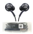 Black Earphone With Mic And Handsfree For Galaxy S8/S8+. 
