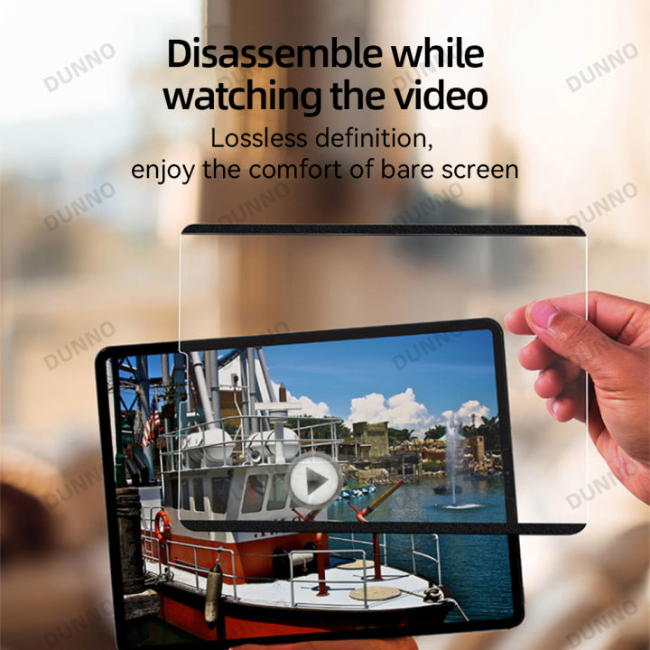 Paper%20Feel%20Screen%20Protector%20Film%20for%20iPad%20Air%2011in%202024%20Pro%2011/12.9%20Air%204%205%2010/9/8/7th%20Generation%20Removable%20Magnetic%20Attraction%20-%20Image%204